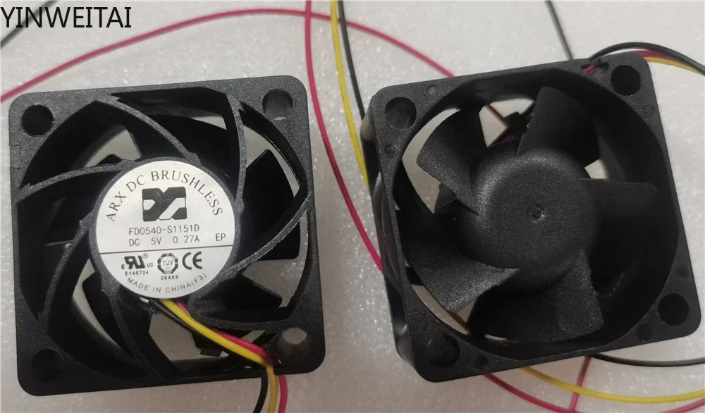 

Fan for ARX FD0540-S1151D 5V 0.27A FD1240-DP384D 12V 0.5A FD1340-DP284P3AL 0.35A 4020 4cm 40x40x20mm -Wire Server chassis FAN
