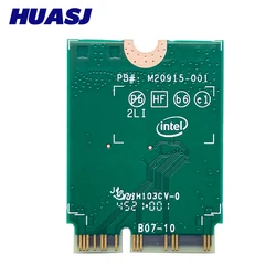Intel AX411NGW Tarjeta Wi-Fi 6E 802.11ax 2.4/5/6GHz BT 5.3