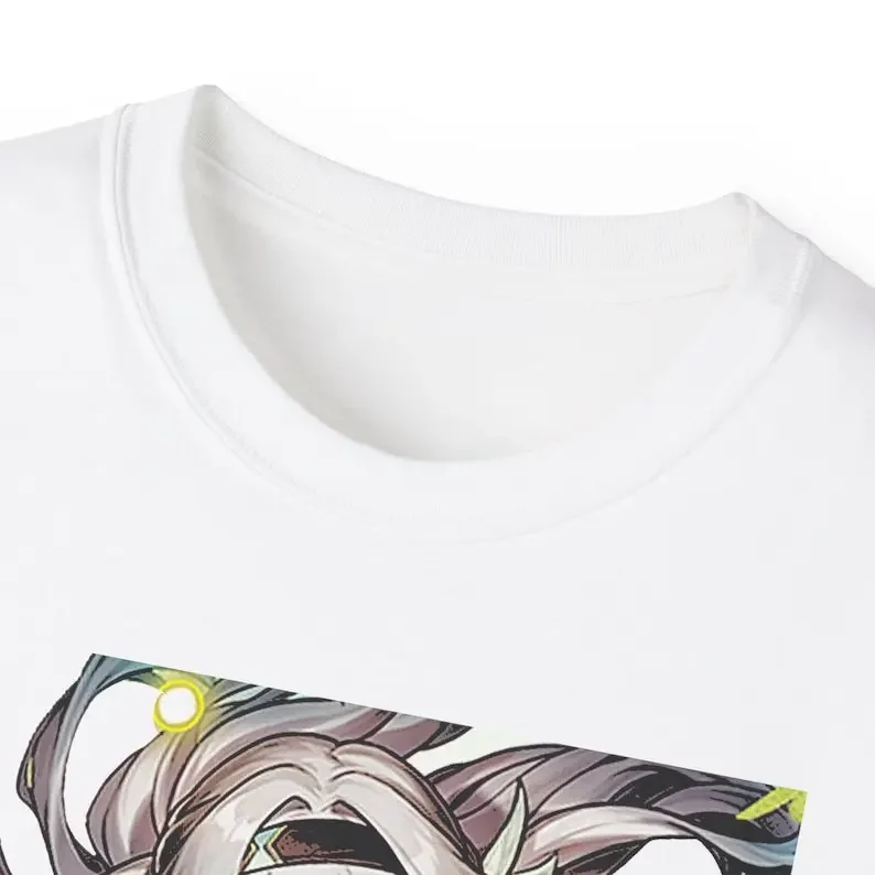 Camiseta con estampado de luciérnaga Kawaii para mujer, camiseta de manga corta con riel de estrella Honkai, ropa informal Harajuku de verano, Tops Unisex