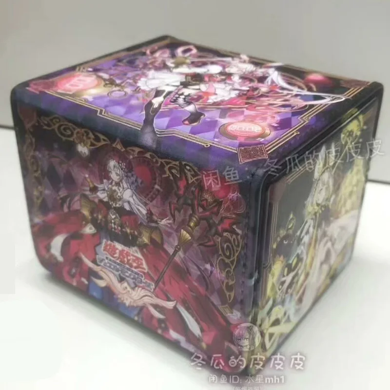 

Ю-Ги-Оо своими руками собственного производства! Maliss Белый Кролик Коробка Для Хранения Карток Ygo Maliss Высококачественная Кожаная Коробка Для Хранения Карточек Аниме Подарочные Игрушки