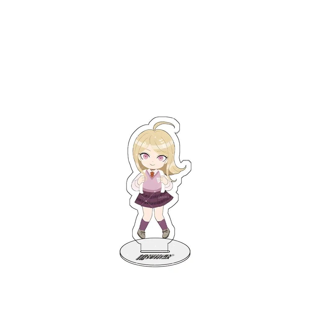 Anime 10cm Danganronpa Acrylic Stand Makoto Naegi Kyoko Kirigiri Sayaka Maizono High-Definition Printing Fan Collection Peripher