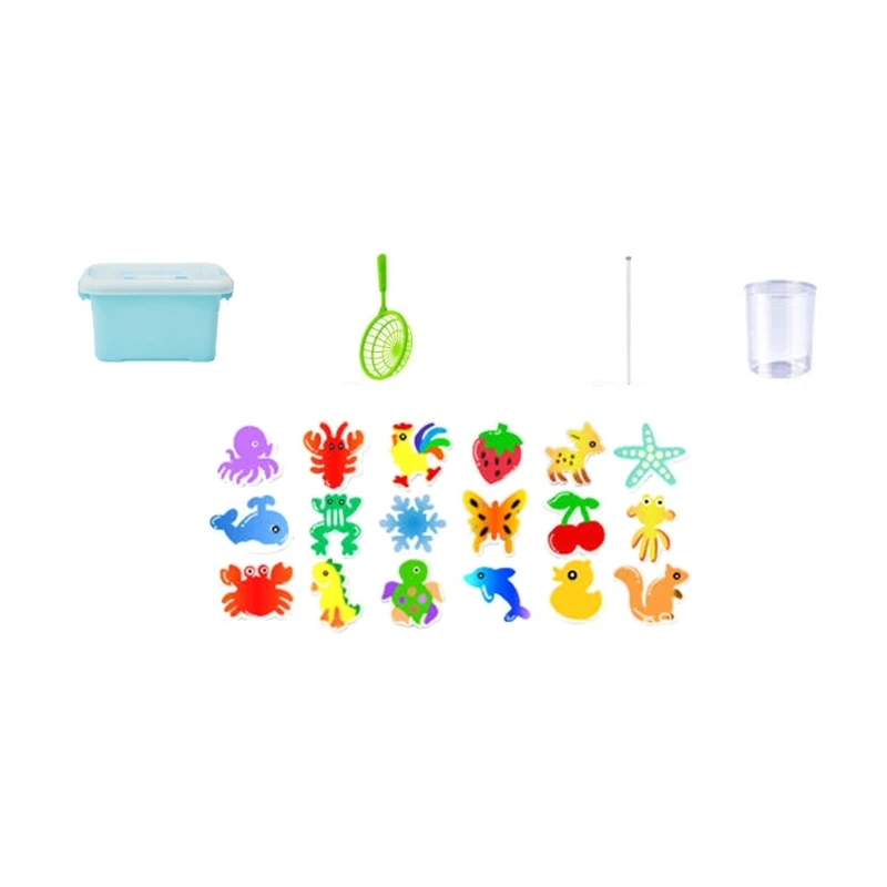 Kits de artesanía de gelatina de agua con moldes, juego sensorial seguro, actividad de artesanía para niños, accesorios de artesanía de arte creativo