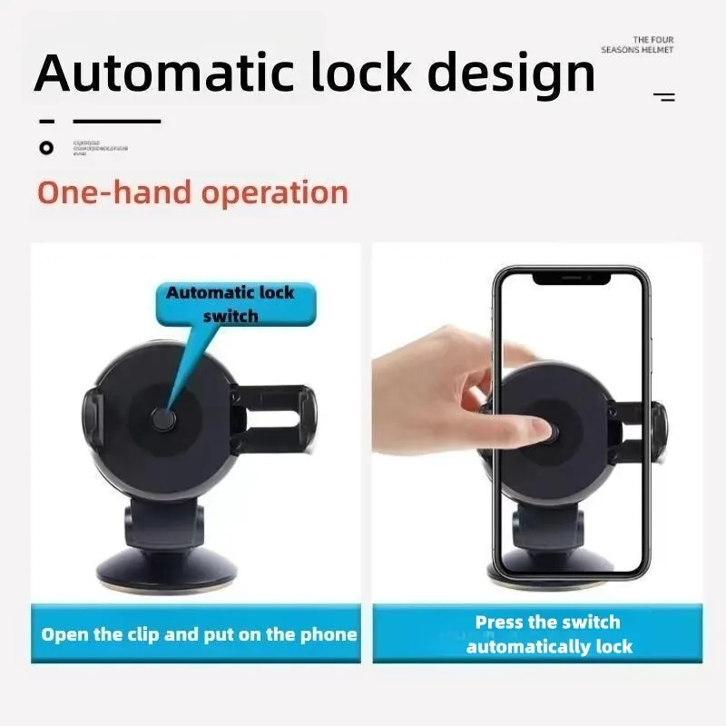 Universal Mobile Car Phone Holder for Phone In Car Holder Windshield Cell Stand Support Smartphone Voiture Suporte Porta Celular image 6
