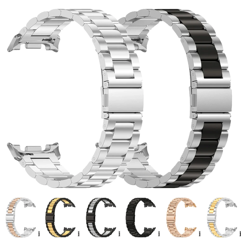 Edelstahlarmband für Samsung Galaxy Watch 8/8 Classic/Ultra 2025 Metallarmband für Galaxy Watch 8Cclassic 7Ultra 47 mm