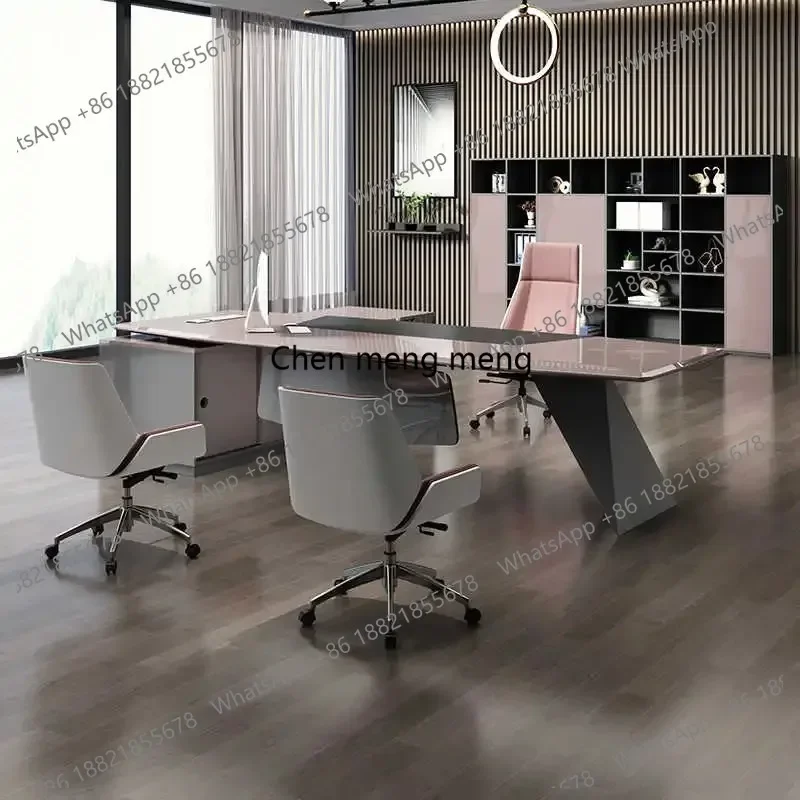 F150 Modern Wood Gaming Study Office Desks Standing Portable Mesa De Escritorio Office Furniture Computer Designer Office Desks