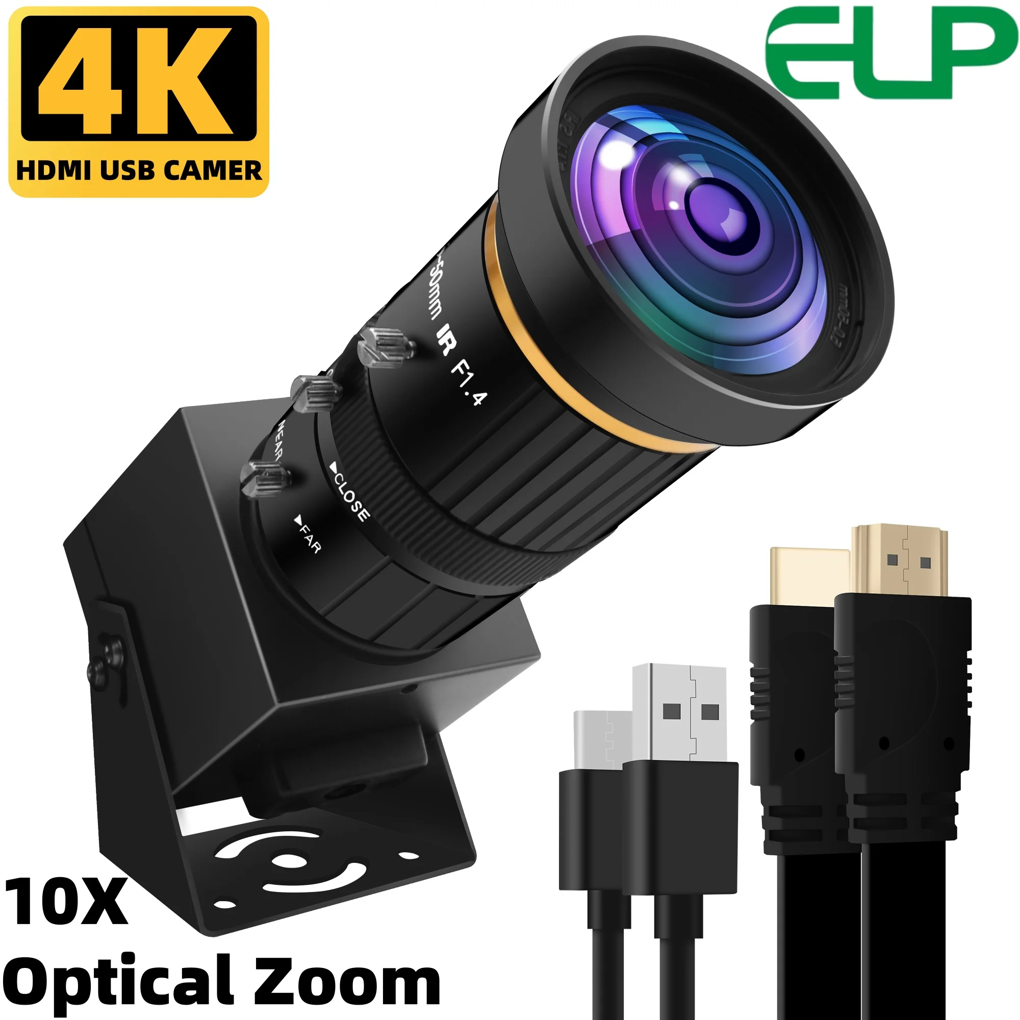 Elp 4K Hdmi Usb Web…