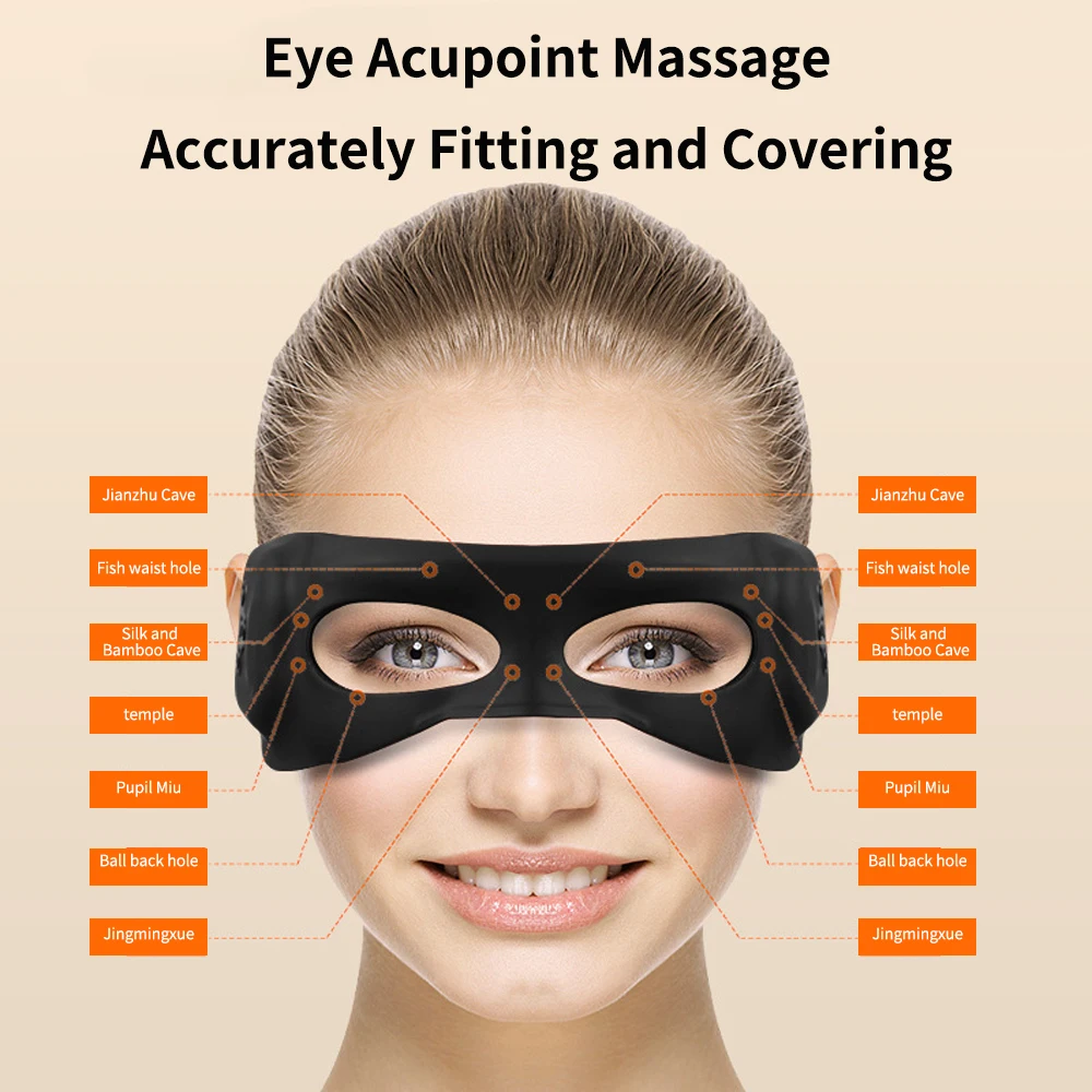 Microcurrent Eye Massager Ems Eye Massage Device Reduce Wrinkles Relieves Eye Fatigue Eyes Massage Glasses Eye Fatigue Relief