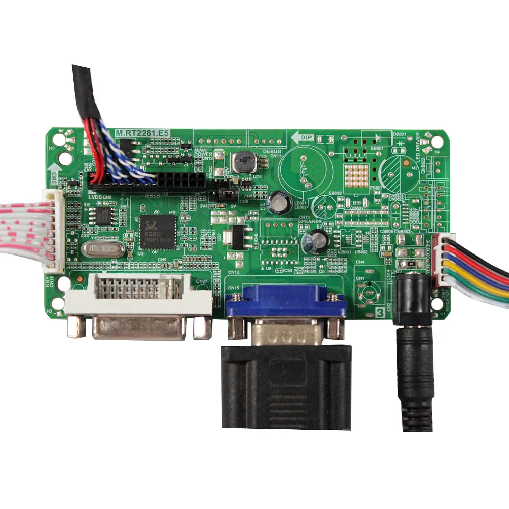 18,5 дюймовый M185BGE L22 1366X76 8 IPS ЖК-экран и DVI VGA LVDs плата контроллера