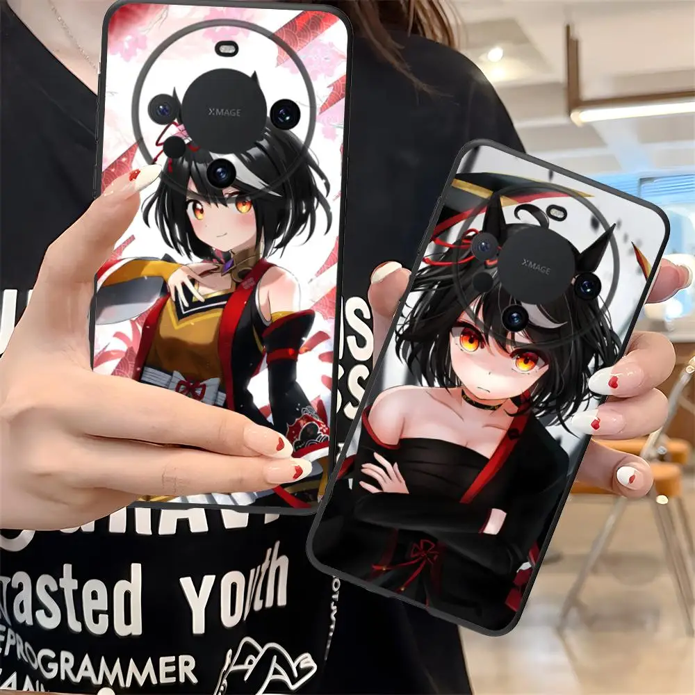 

Anime Uma Musume Kitasan Phone Case for Huawei Mate 60 50 40 30 20 10 Pro Plus Lite E 5G Colorful Printing Cover Luxury Cover