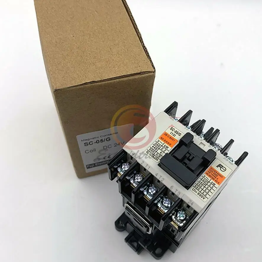 1x New FUJI SC-05/G Contactor DC24V In Box