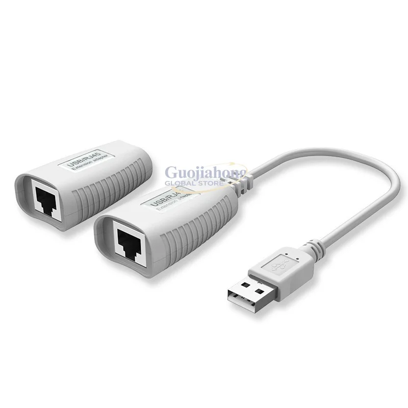 

USB-удлинитель для сетевого кабеля RJ45, 50 м, для мыши и клавиатуры, 150 футов (50 м)