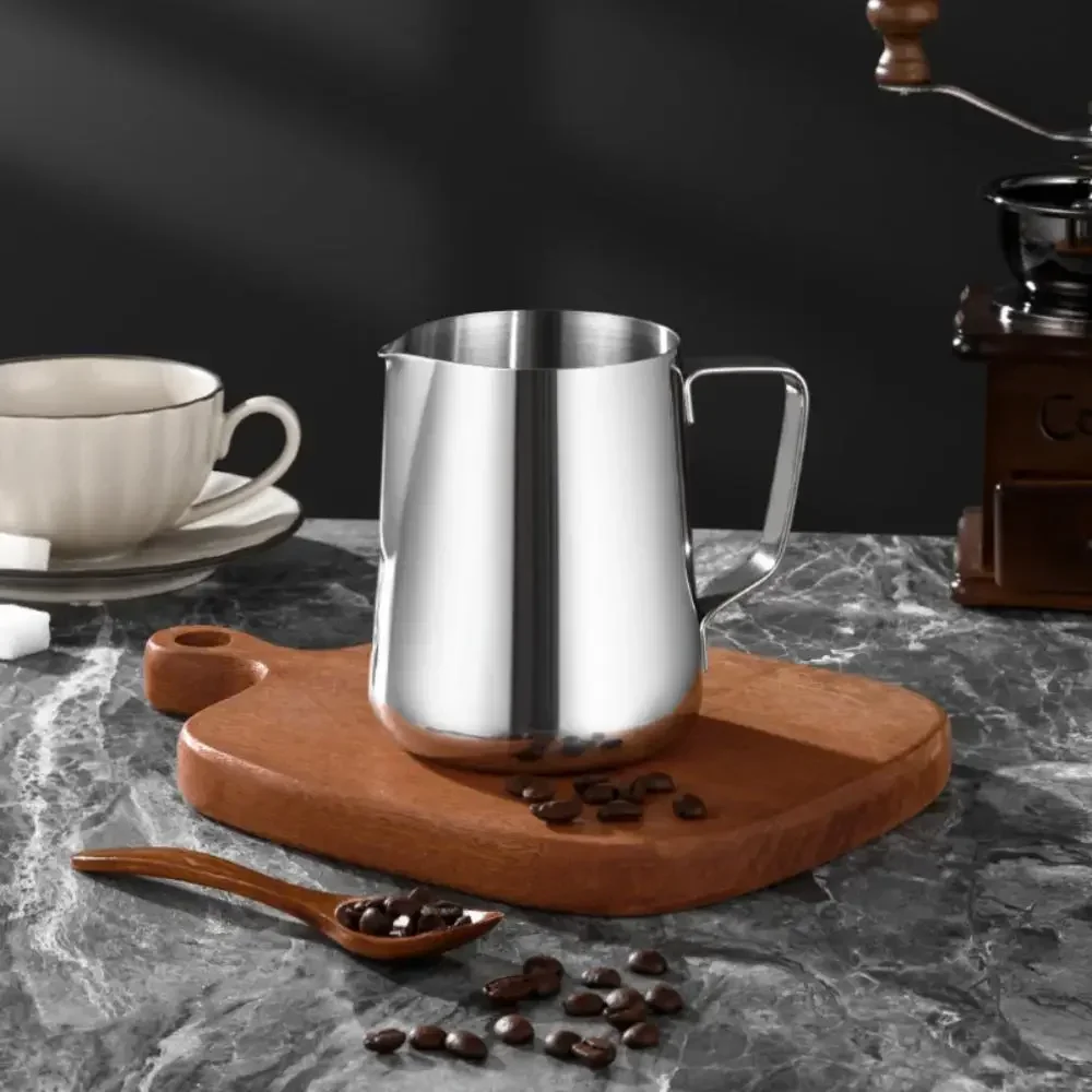 150ml Kitchen Stainless Steel Milk Frothing Pitcher Steaming Coffee Latte Frother Cup Cappuccino Milk Cream Froth Pitcher