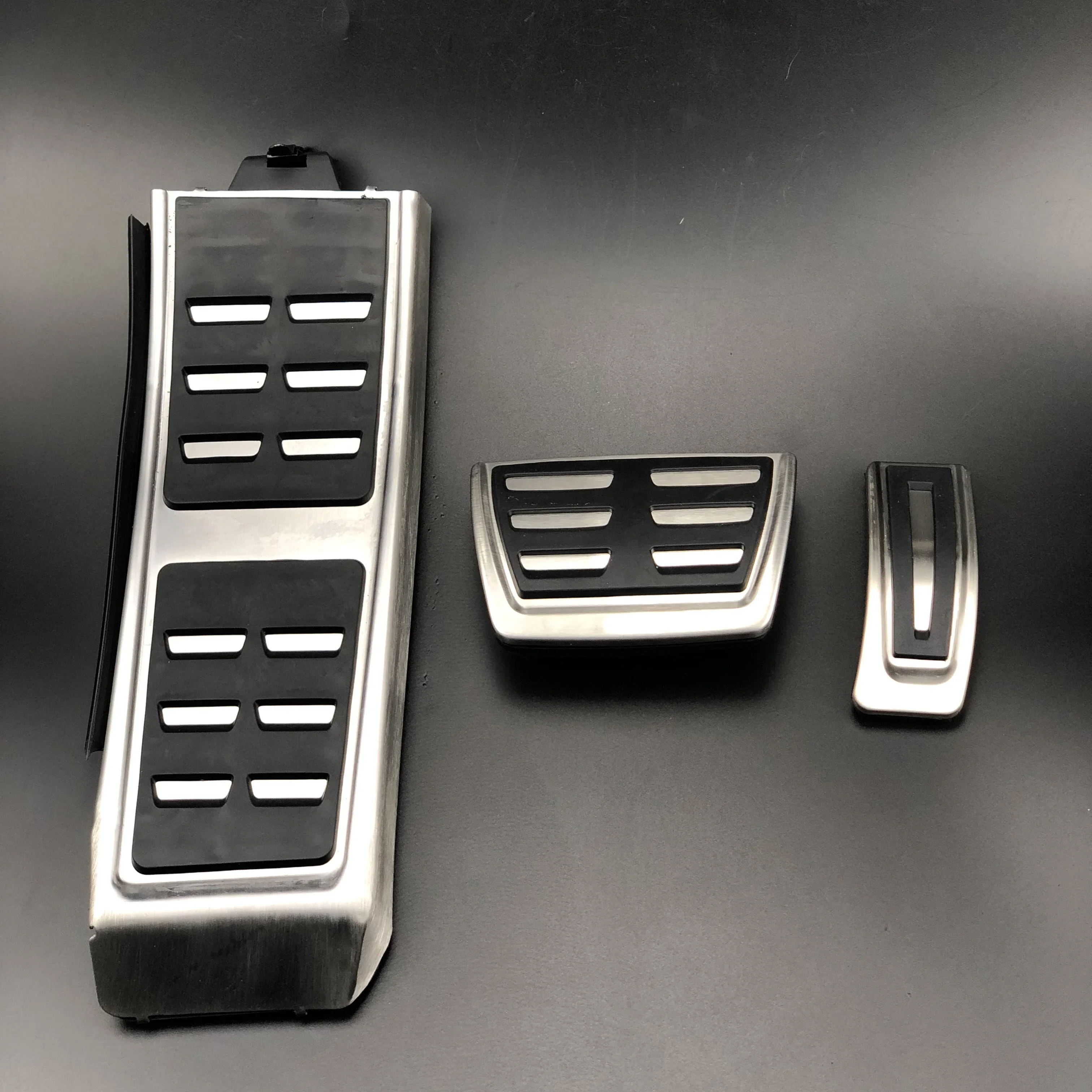 Car Brake Accelerator Footrest Pedal for Audi A1 A3 A4 B8 B9 A5 A6 A7 Q3 Q7 For Touareg/Porsche Cayenne Macan/Skoda Seat (LHD)