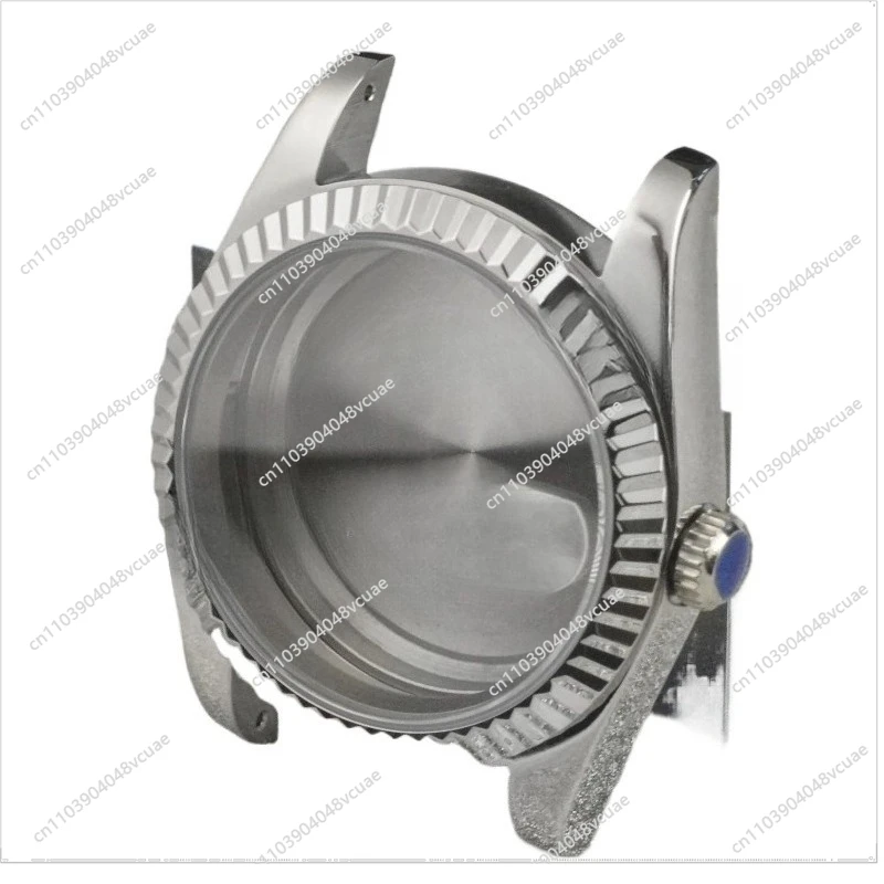 

For 36/39mm Dogtooth Ring Sapphire Glass Stainless Steel for NH35/NH36 Movement Log Case