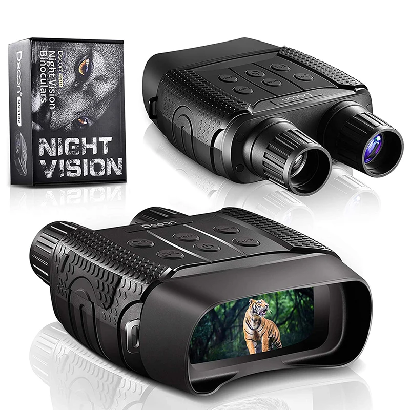 13X+4X Digital Zoom Infrared Telescope Night Vision and Day Camcorder Binoculars for Hunting