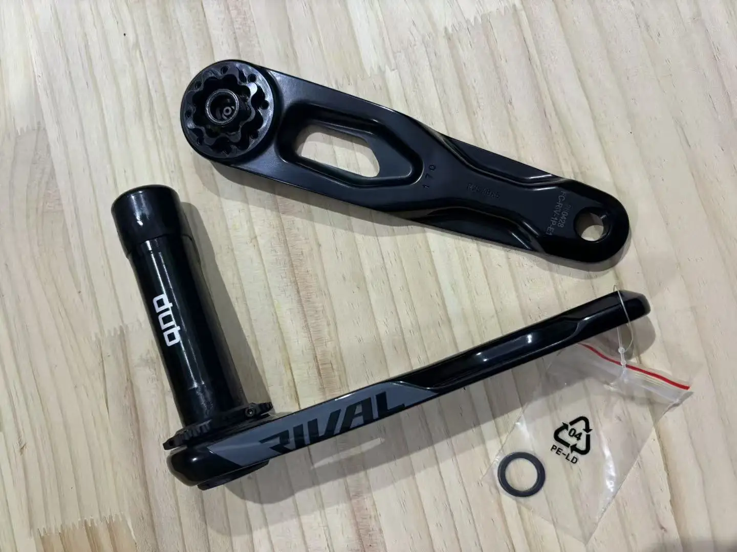 SRAM Rival AXS Power Meter Upgrade Road Bicycle Lightweight Power Meter Crank PM-RIV-ASSY-E1 Spindle-based Unit Measures Power