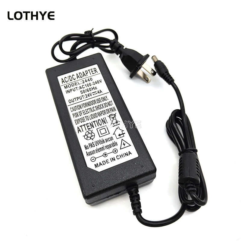 EU / US 24V 12V 5A / 4A Audio Amplifier Power Class D Adapter Switching Power Supply TPA3116D2 TDA7498E Digital Stereo Hifi AMP