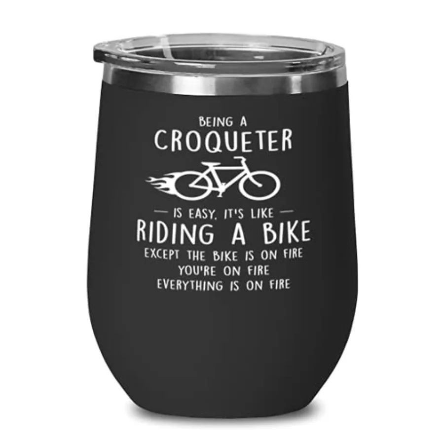 Funny Croquet Wine …