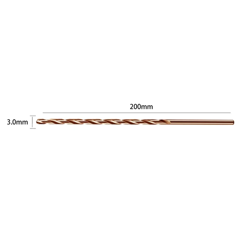 

1pc 200mm Extra Long Drill Bits Cobalt-Containing Extended M35 Drill Bit For Metal Wood Stainless Steel Drilling Bit Power Tools