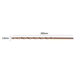 1pc 200mm Extra Long Drill Bits Cobalt-Containing Extended M35 Drill Bit For Metal Wood Stainless Steel Drilling Bit Power Tools