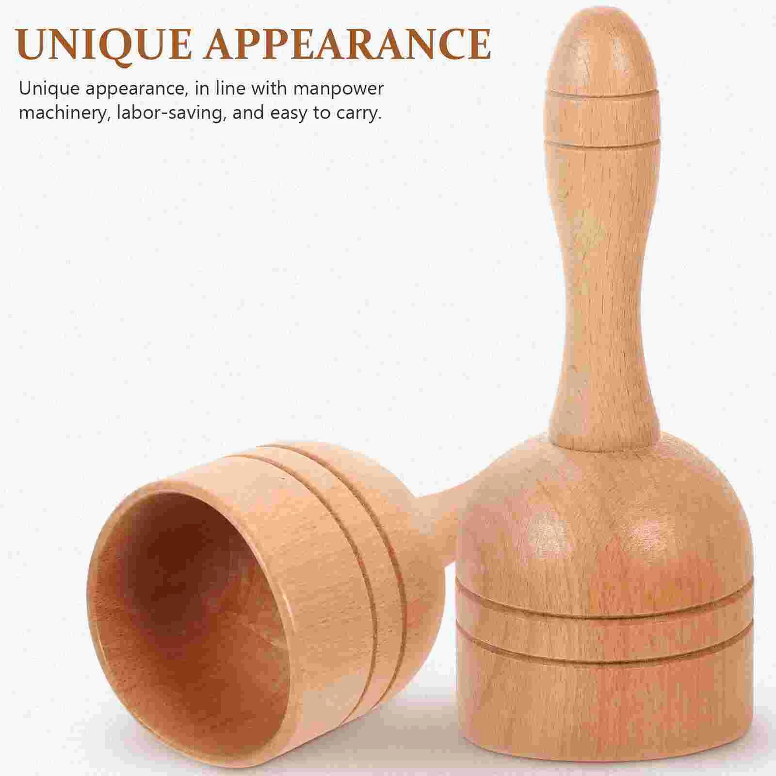 Cup Scraper Chinese Scraping Household Massager Face Portable Supply Cup-shaped Beech Tool Wood Cupping