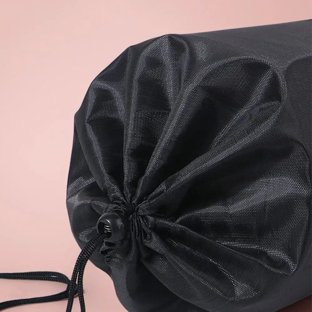 Adjustable Shoulder Straps Yoga Mat Bag Waterproof Convenience Yoga Mat Mesh Bag Portable Black Breathable Sports Bag Yoga Mats