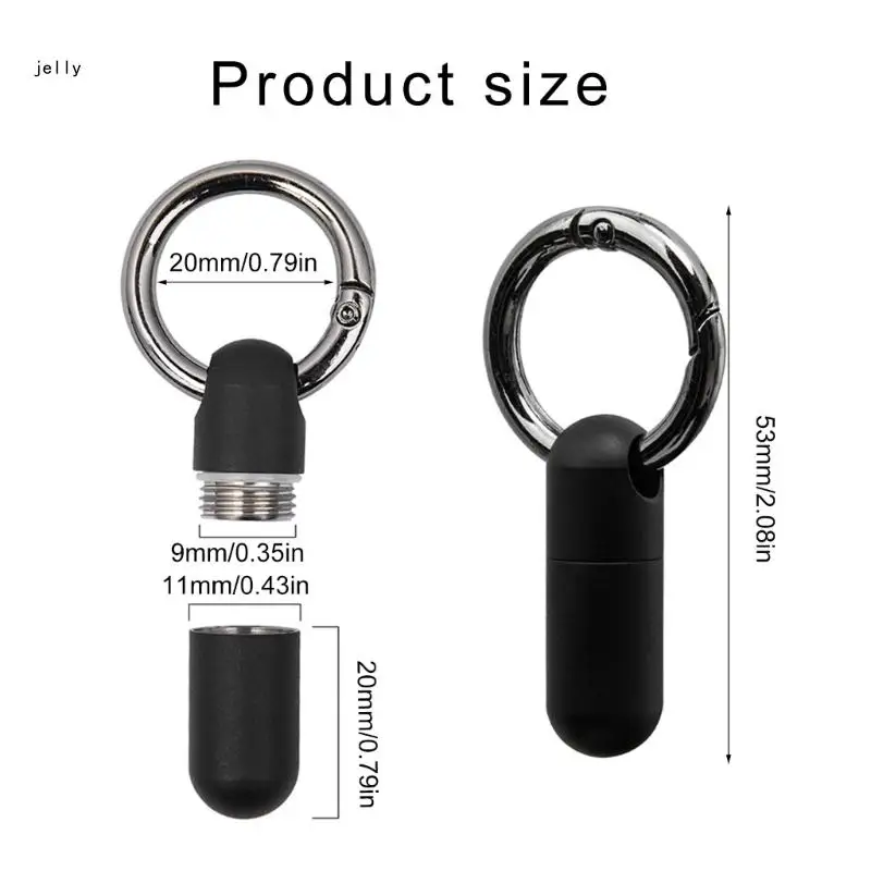 448C Small Pills Tanks Multifunctional Pills Can Container Pills Holder Box image 6