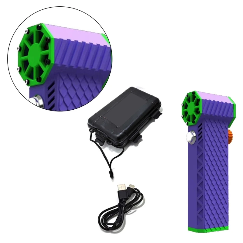 مروحة Turbos Jet Fan Turbos العنيفة 110،000 دورة في الدقيقة منفاخ قوي سريع الأنبوب