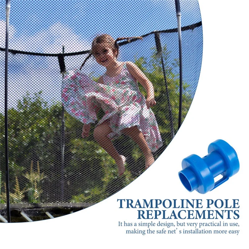 ABWR-20 шт. пластиковый корпус, батут, стальная труба, верхняя крышка, чехлы для шляп, сменные аксессуары для столбов, полипропиленовые колпачки, корпус, синий ребенок