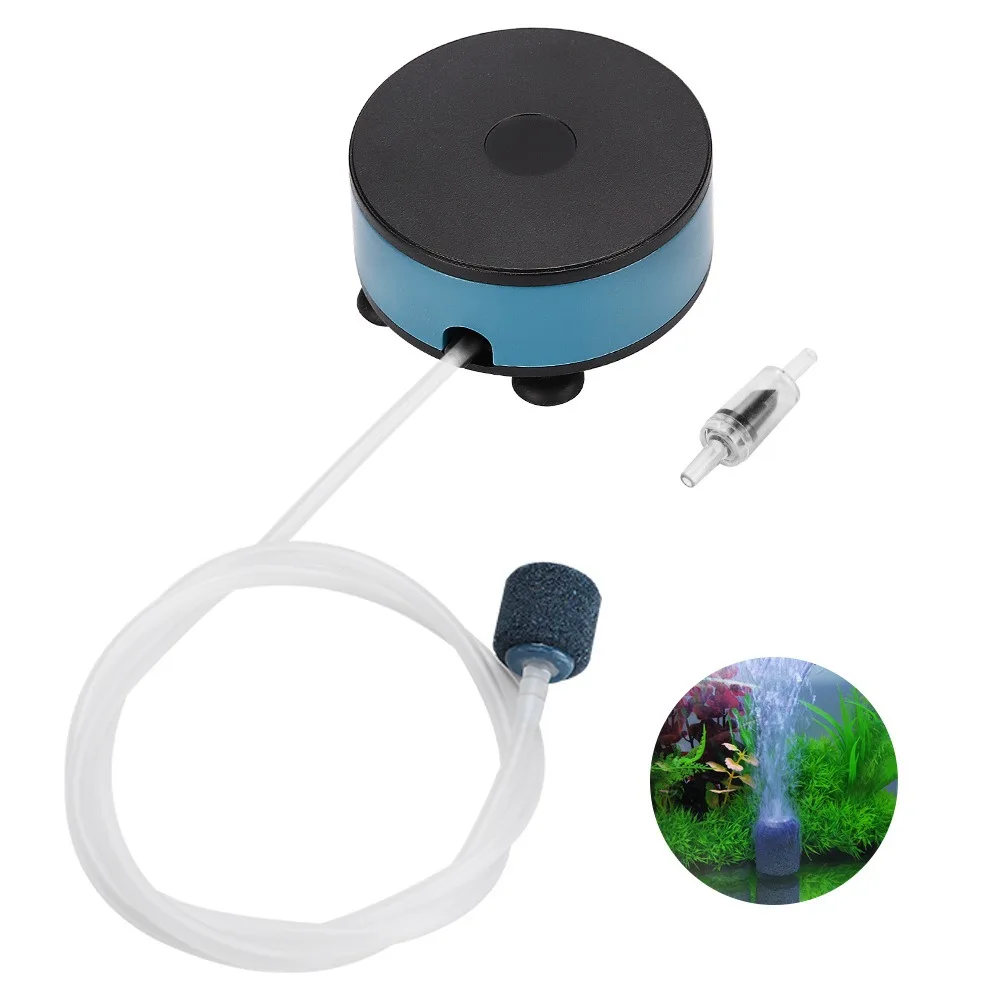 Aquarium Oxygen Air Pump Fish Tank USB Silent Air Compressor Aerator Portable Mini Small Oxygenator Aquarium Accessories 5v 1.5W