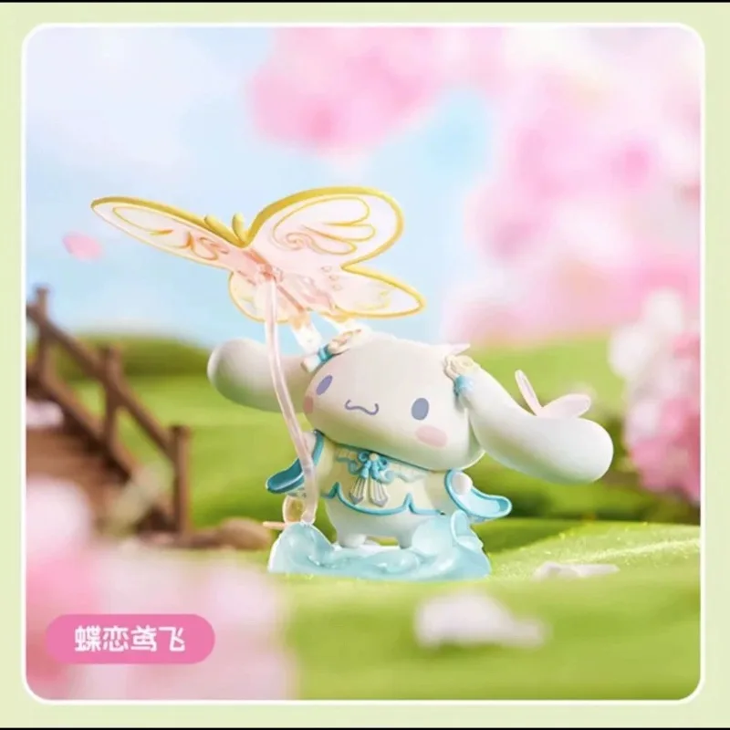 Sanrio New Blossom Collection Blind Box My Melody Kuromi Adorable Figures Trendy Desk Decor Women's