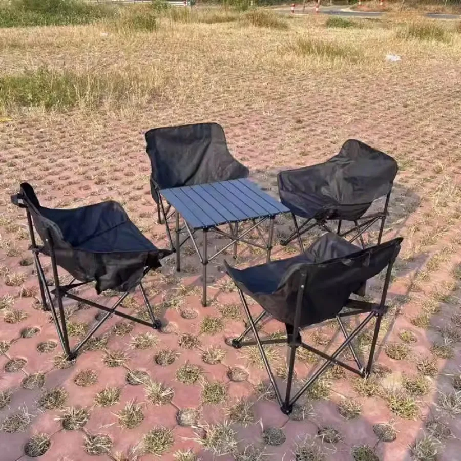 Outdoor Folding Table Chair Leisure Light Chairs Fishing Stools Portable Outdoor Camping Tables Table Mesa Outdoor Furniture