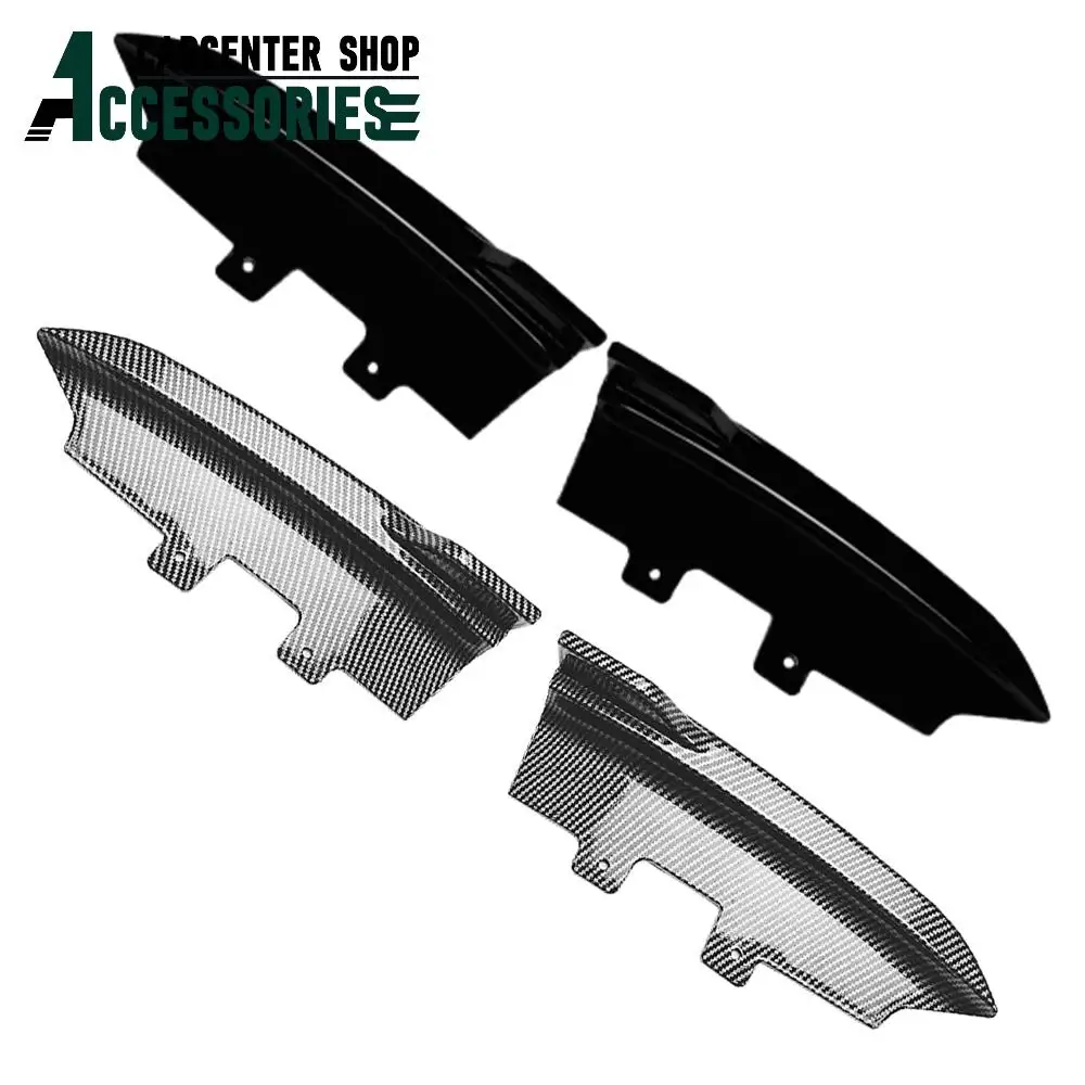 

2PCS Rear Bumper Spoiler Corner Protector Canards Diffuser Splitter for BMW 2 Series F22 F23 M Sport 2015 2016 2017 2018 2019