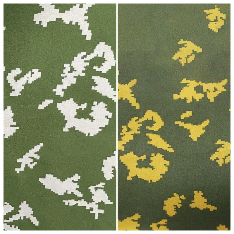 

500D нейлоновая белая желтая цветочная ткань, русская камуфляжная ткань KLMK KZS, тактический жилет, рюкзак «сделай сам»