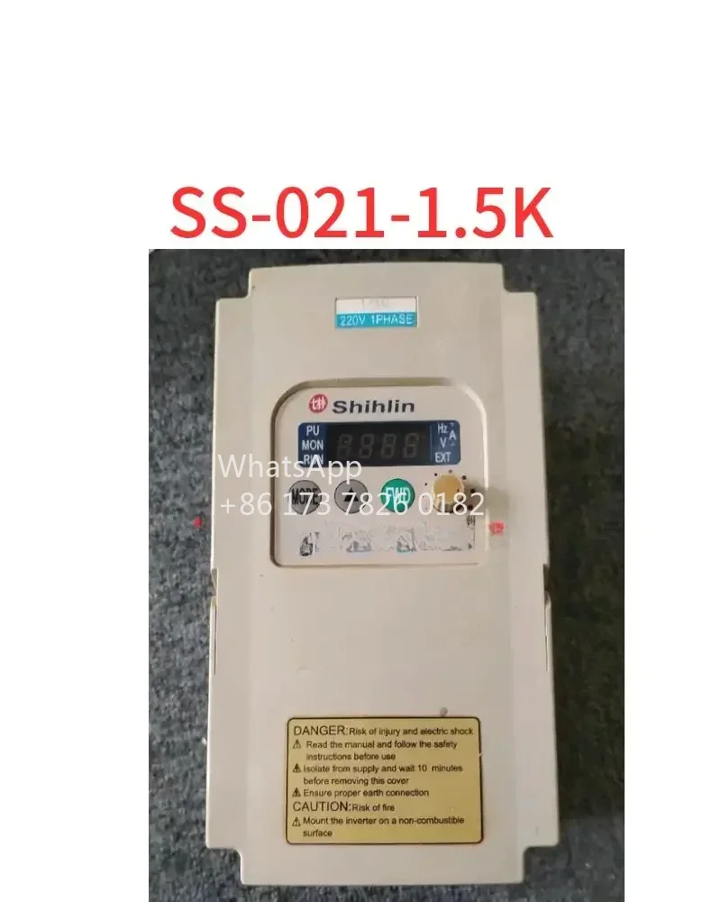 중고 인버터, SS-021-1.5K, 1.5kw 220V 테스트 OK 기능 그대로