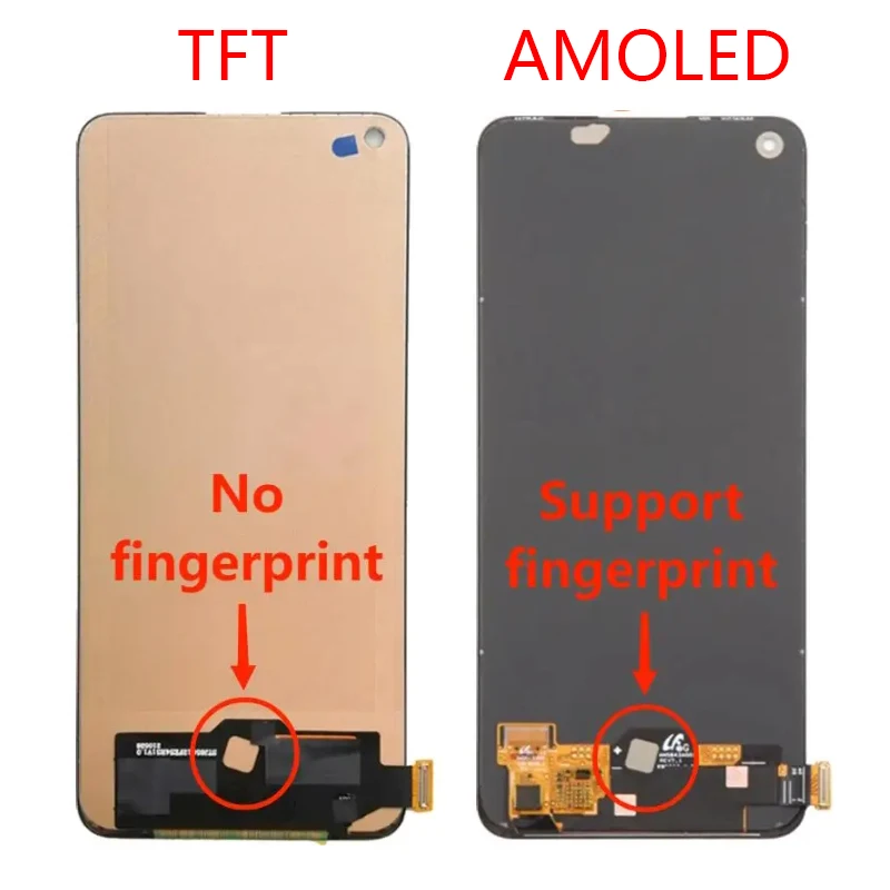 AMOLED For OPPO Reno 7 4G Reno7 5G LCD CPH2363 Display Screen Frame Touch Panel Digitizer For Oppo Reno 7 CPH2363 LCD