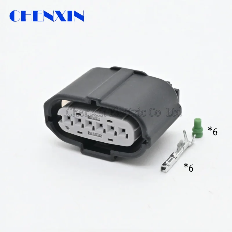 6 Pin 12831 6189-7100 TS 025 Automotive Accelerator Pedal Connector MAF Reversing Radar Socket