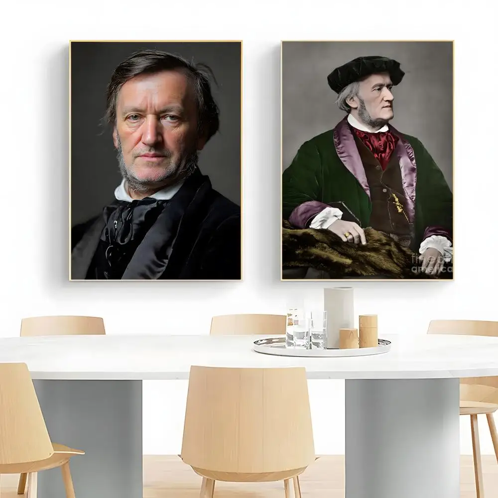 Dramatic Composer R-Richard Wagner Poster Wall Art Print Decorative Mural Home Decor Gift Unframed