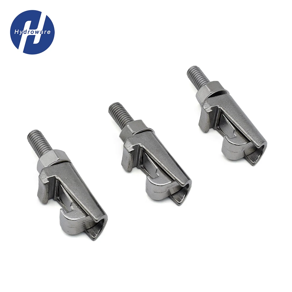 

M8 M10 M12 ISO Double Claw Clamp 304 Stainless Steel Vacuum Flange Fitting Bolt Groove Hook Type Caliper Screw C Clamp Hook