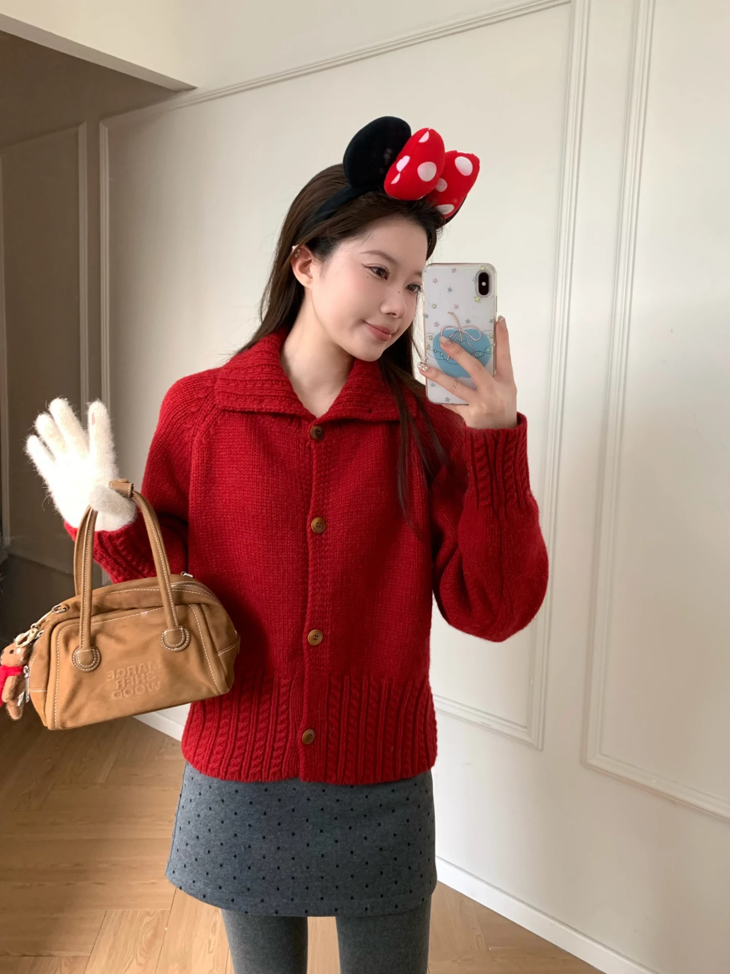 

Viiwen утягивающий вязаный свитер на пуговицах с воротником-стойкой для хорошей девушки, универсальный слиповый зимний теплый женский модный свитер