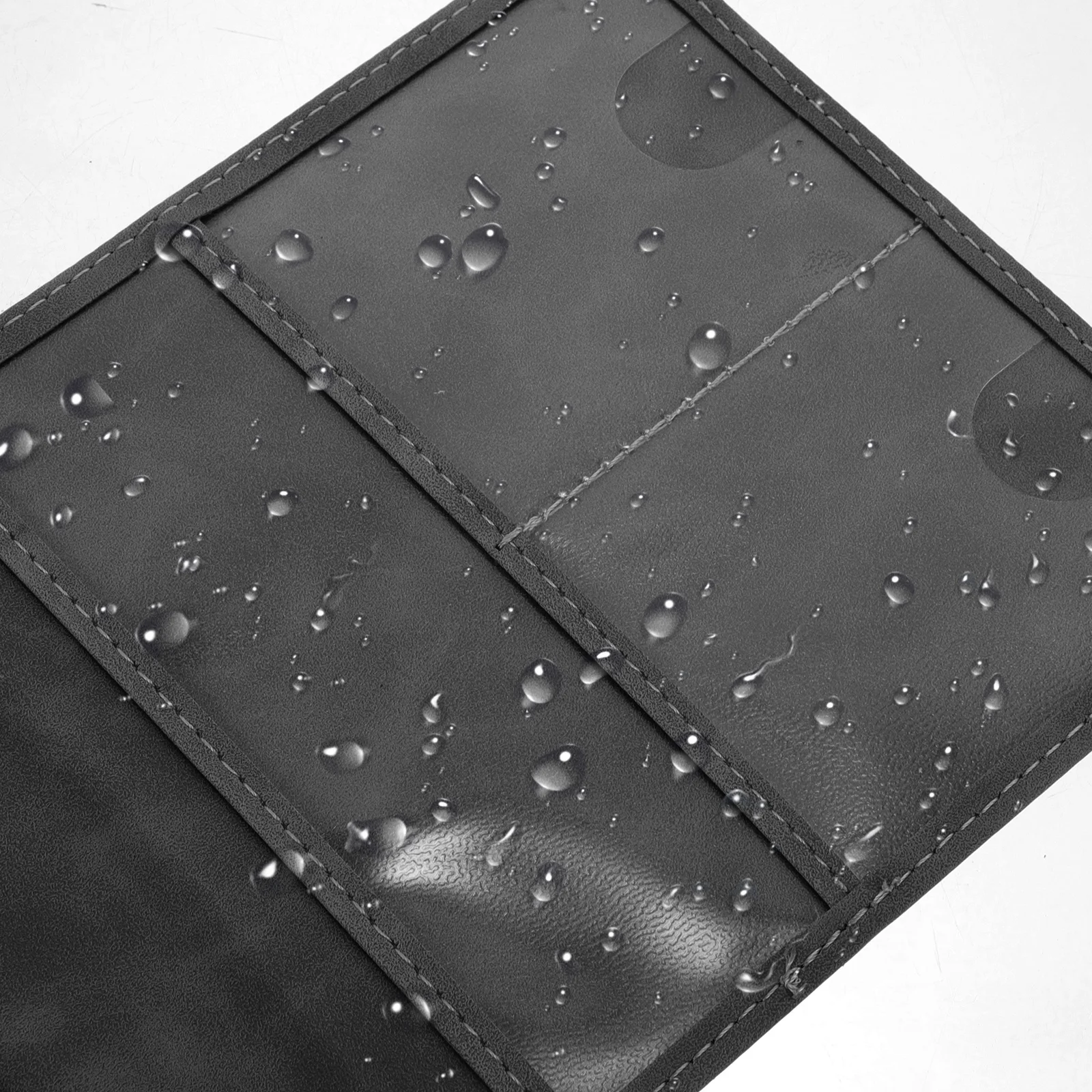 

1pcs Car Registration Holder Pu License Insurance Card Organizer Small Lightweight Wallet For Daily Travel Shopping Use