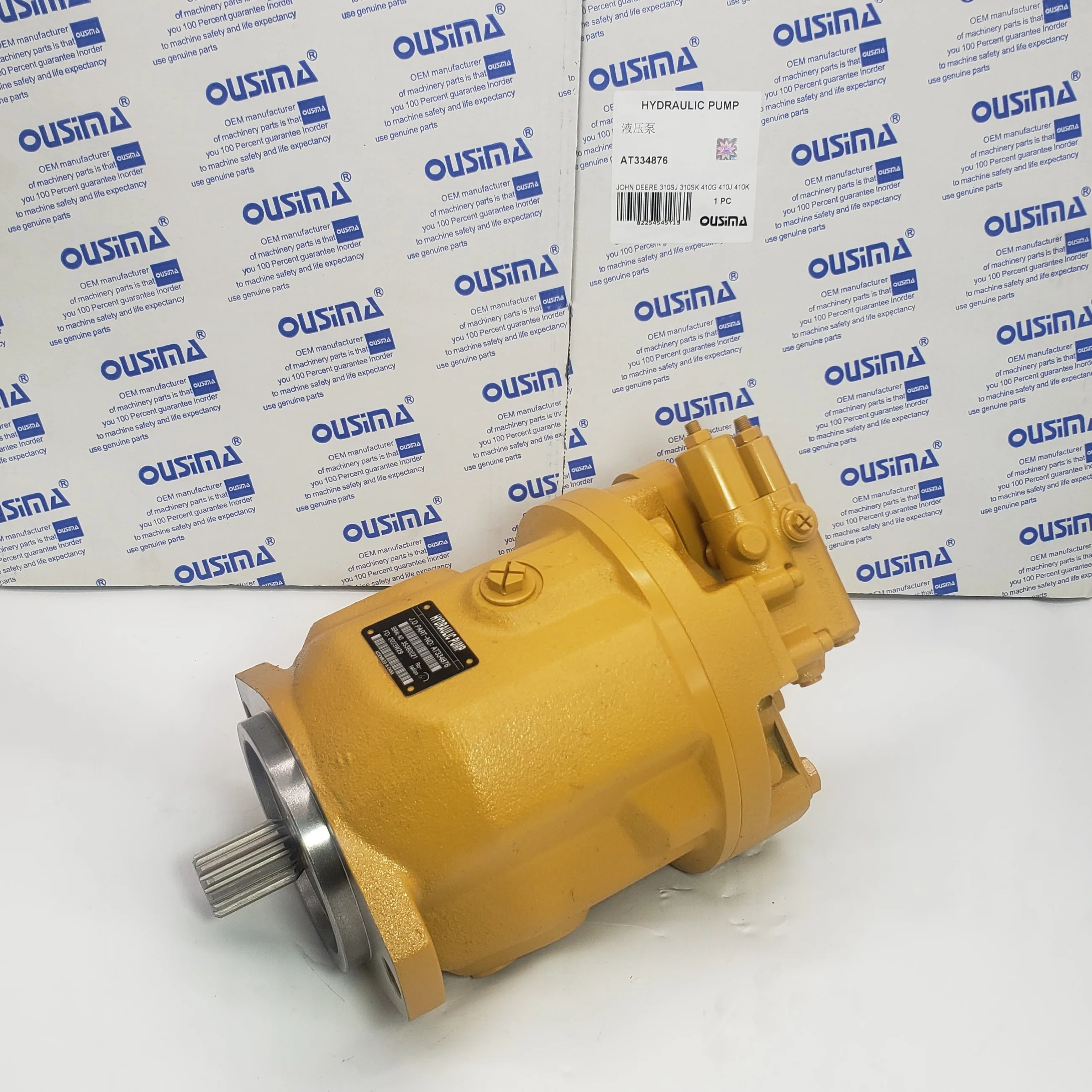 

Гидравлический насос строительной техники AT334876 для экскаватора-погрузчика 310SK 410K 310SJ 410J 410G, детали