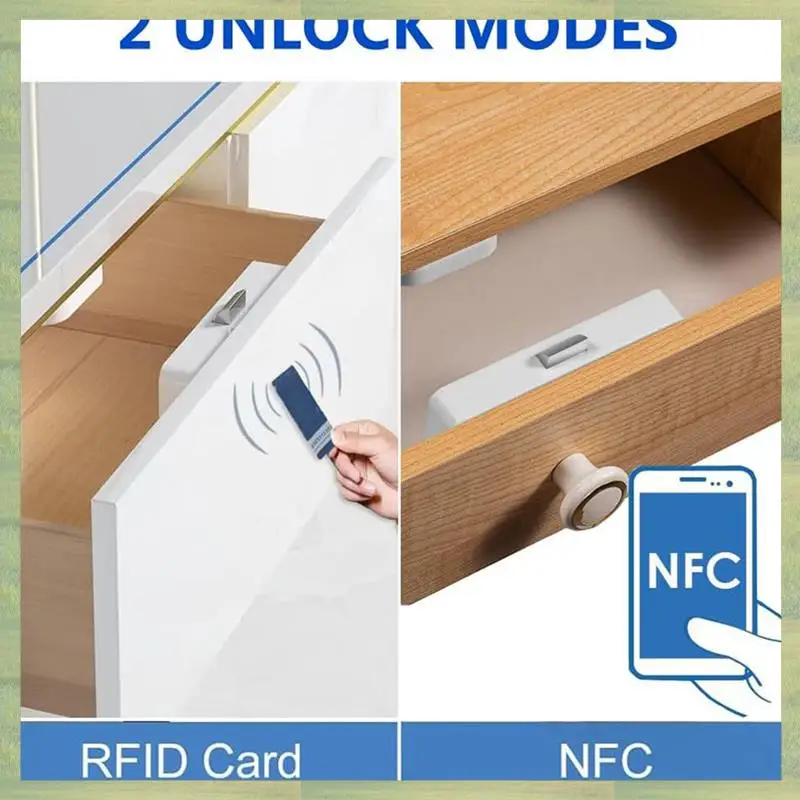 

N15R-2X замок для шкафа, умный NFC RFID электронный замок для безопасности детей DIY для шкафа, ящика, шкафа