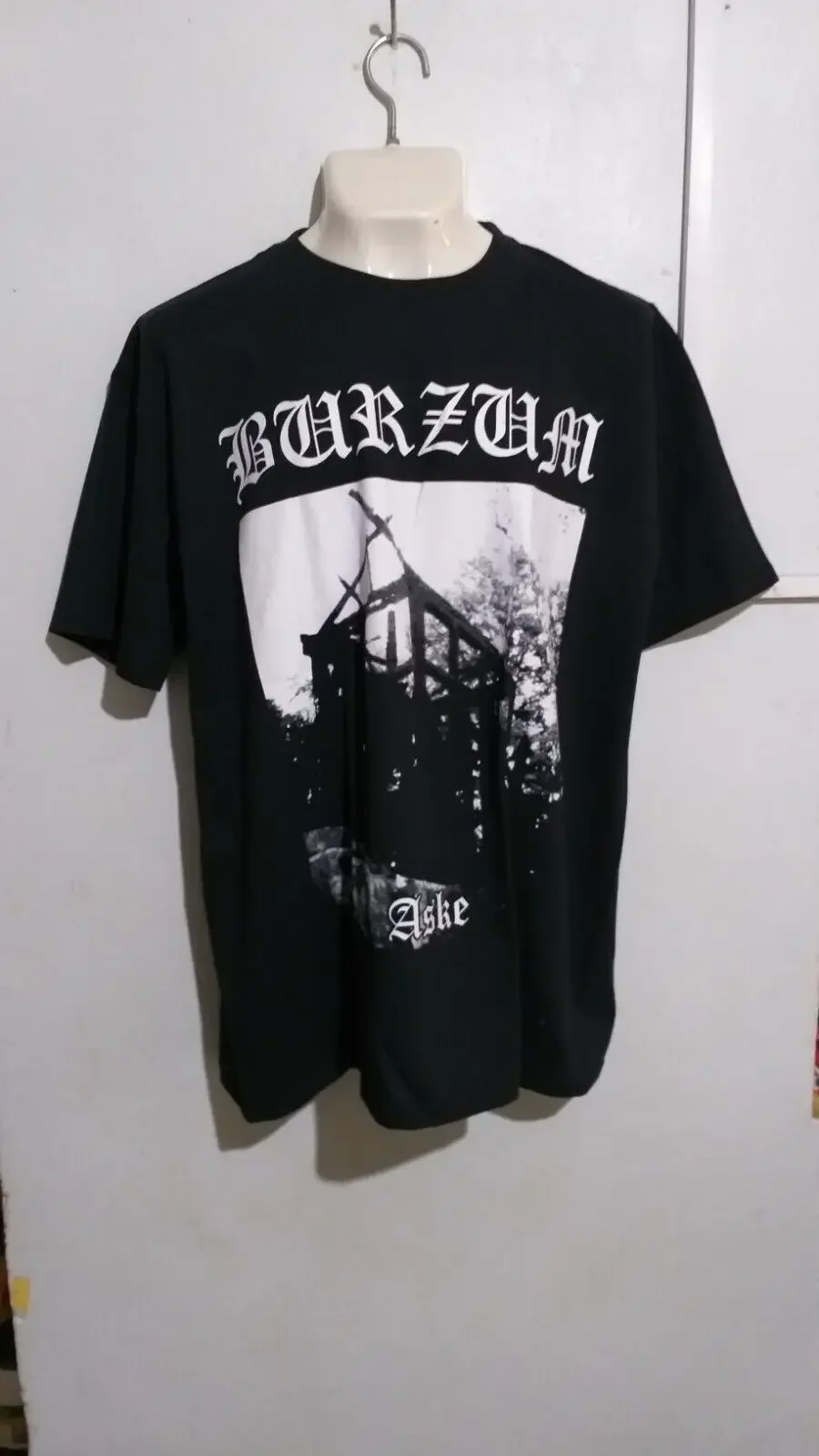 Aske T shirt black metal mayhem emperor darkthrone dissection