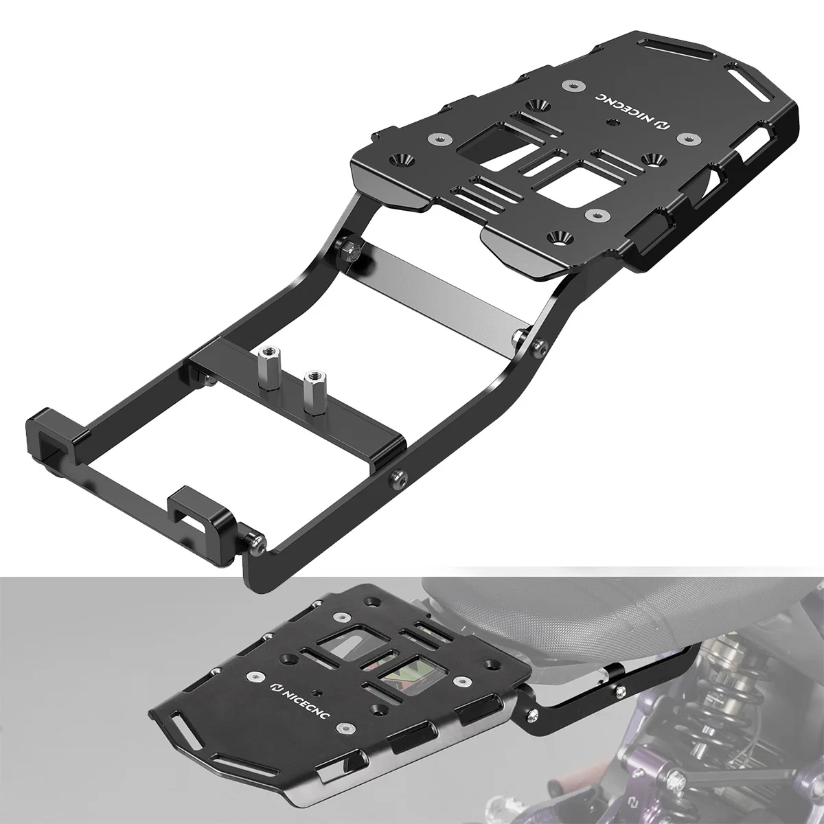 

For Surron Electric Bike Rear Luggage Rack Tail Cargo Rack Bracket 5kg Load Bearing For 2025 2024 2023 Surron Light Bee S L1E