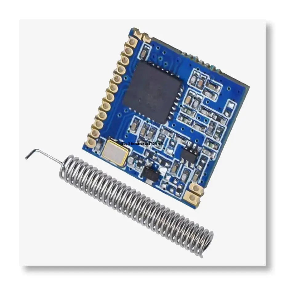 ✤SX1278 LoRa 433MHz Wireless Module Long Range RF Transceiver Antenna & SPI Interface for Arduino STM32 and IoT
