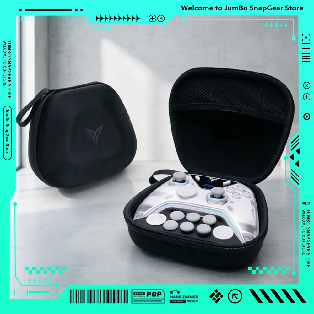 

Flydigi APEX 5 Accessory Kit With Thumbsticks D-PAD Accessory Kits Protective Pouch Carrying Case For Apex5 Elite Controller