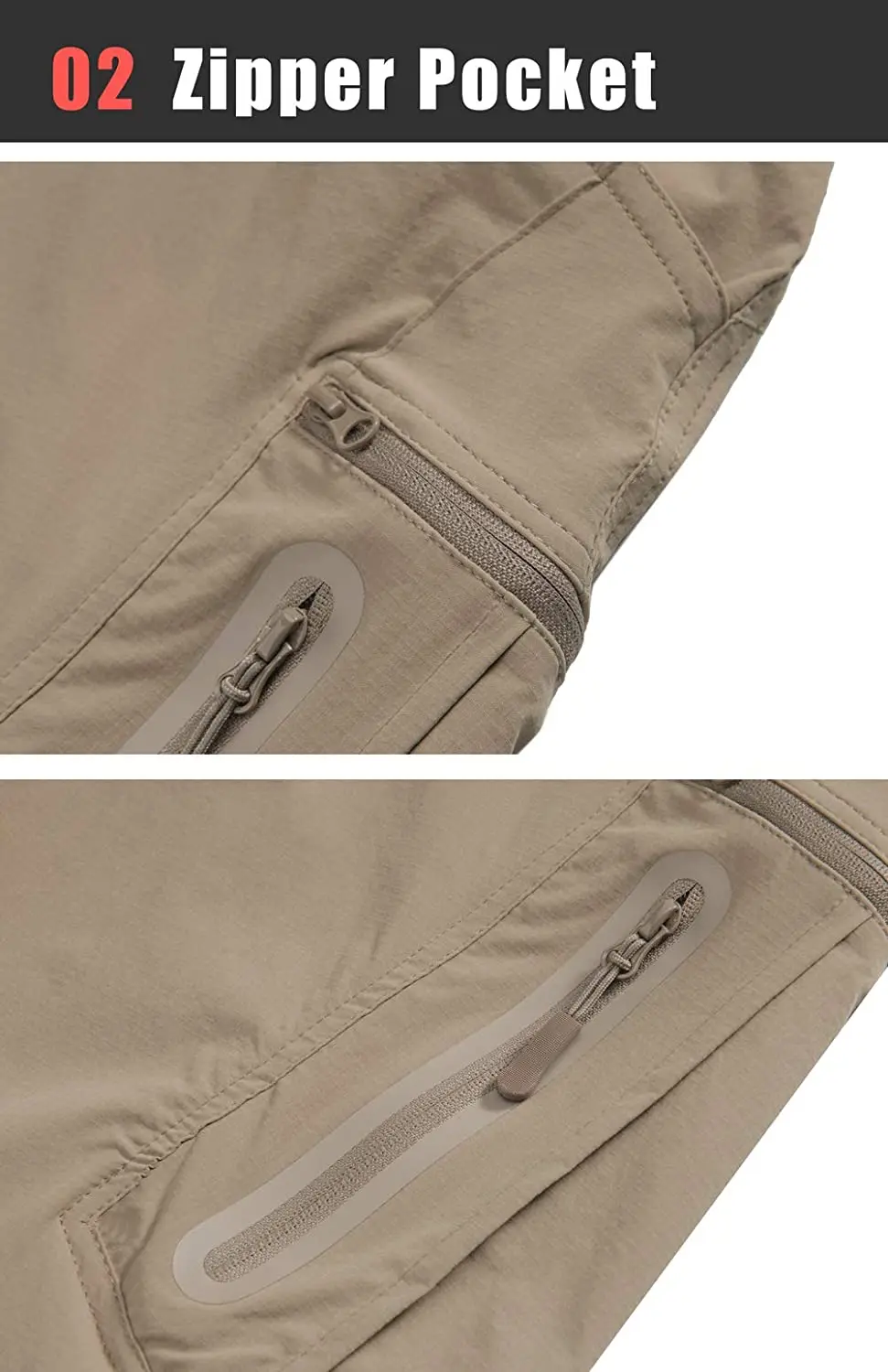 TACVASEN Summer Lightweight Trousers Mens Fishing Pants Outdoor Hiking Nylon Quick Dry Pockets Cargo Pants Casual Work Trousers 22 S26e2989b67a94c7d9b355b9b3f23e2acr