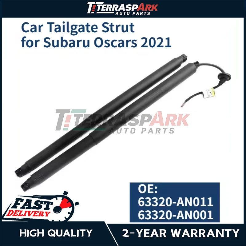 1 Pair of Car Tailgate Strut 63320-AN011 63320-AN001 Car Trunk Electric Tailgate Strut for Subaru Oscars 2021