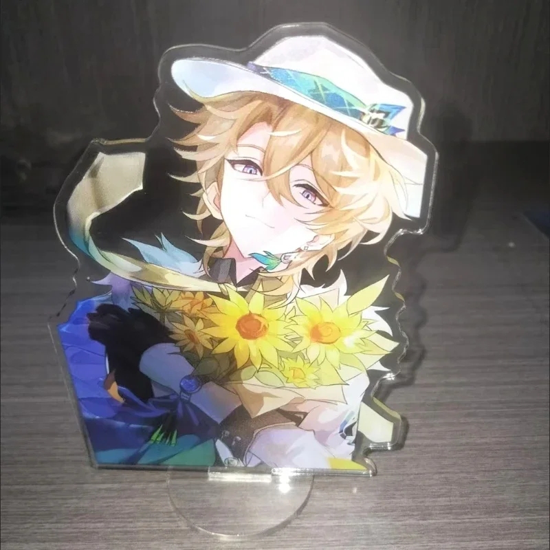 Game Honkai:Star Rail Aventurine Sunflower Acrylic Figure Stand Model Plate DIY Desk Decor Standing Sign Ornaments For Fans Gift